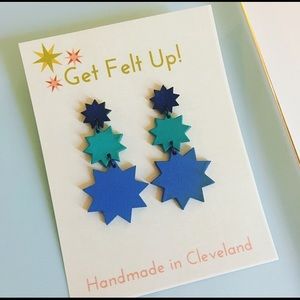 Handmade Laser Cut Earrings